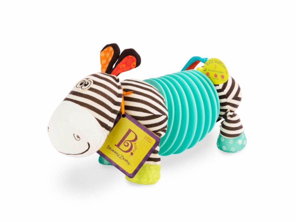 B-Toys Rajzolt harmonika zebra Swueezy Zeeby Swueezy Zeeby