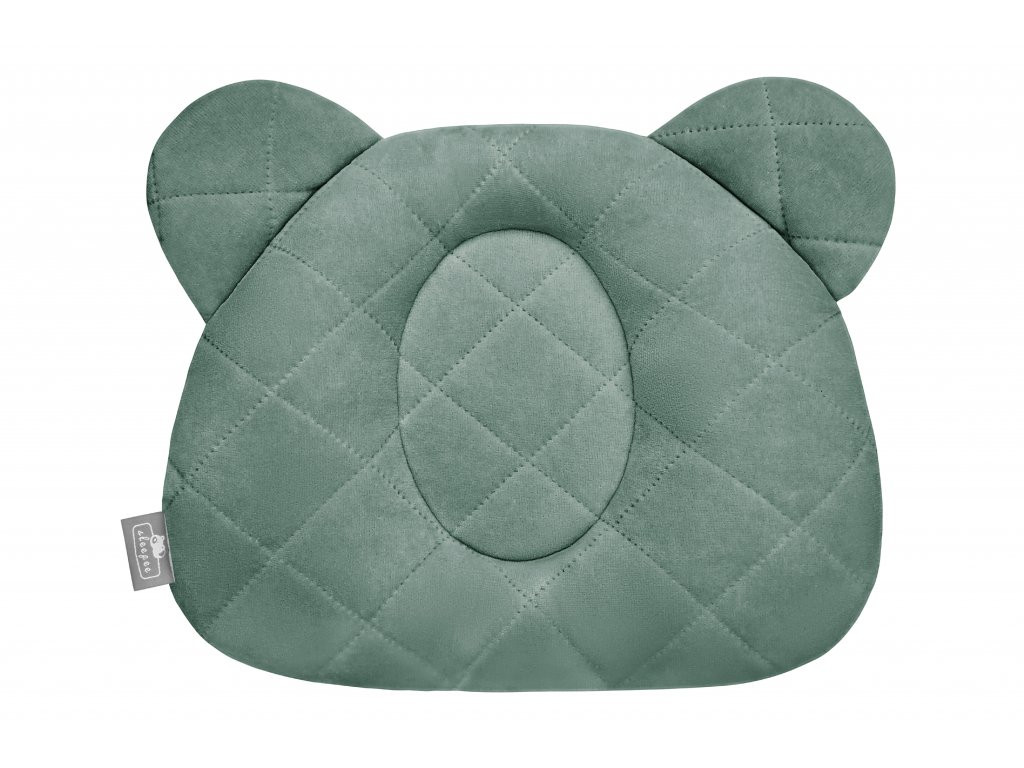 Sleepee Teddy Bear lapos mackó párna – Sleepee, Green