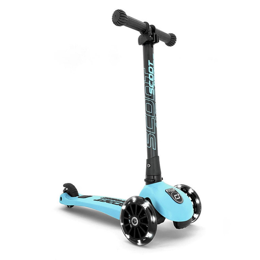 Scoot&Ride Highwaykick 3 LED Blueberry