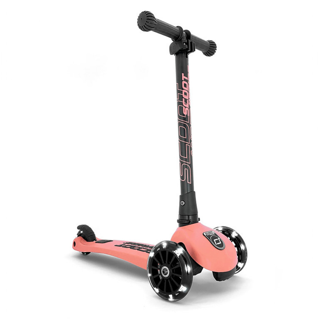 Scoot&Ride Roller Highwaykick 3 LED Peach