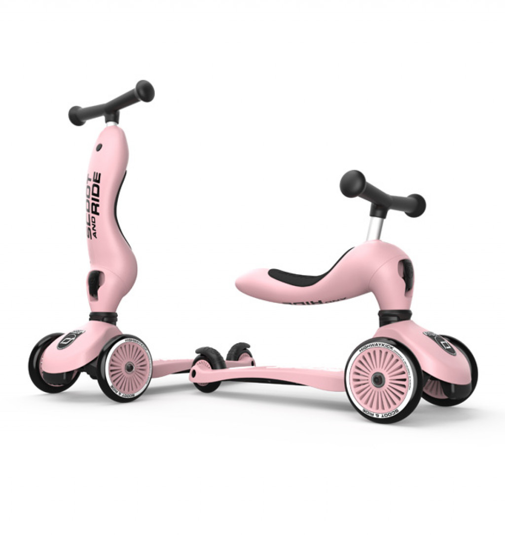 Scoot&Ride Roller Highwaykick 1 Rose