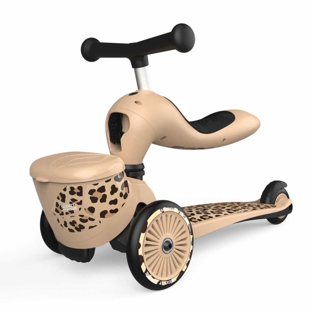 Scoot&Ride Highwaykick 1 Lifestyle leopard