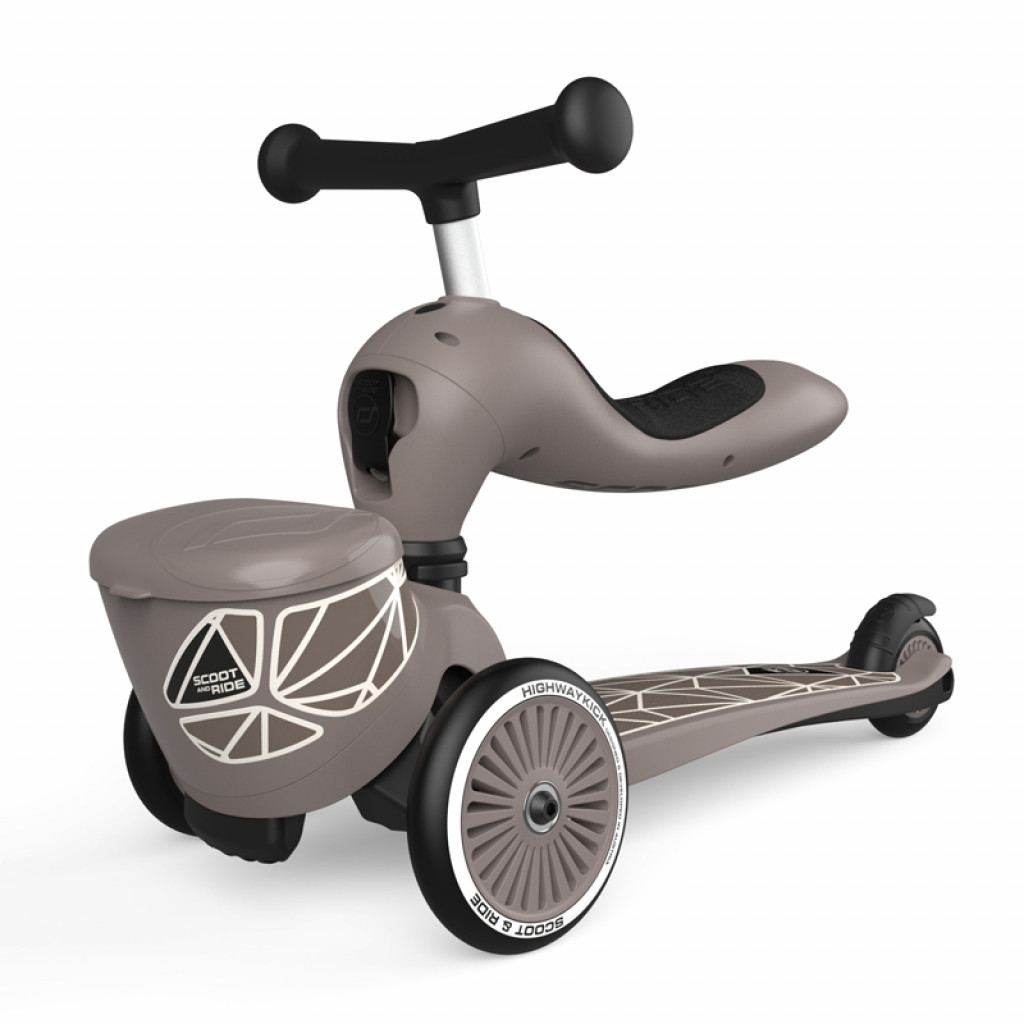 Scoot&Ride Highwaykick 1 Lifestyle brown lines