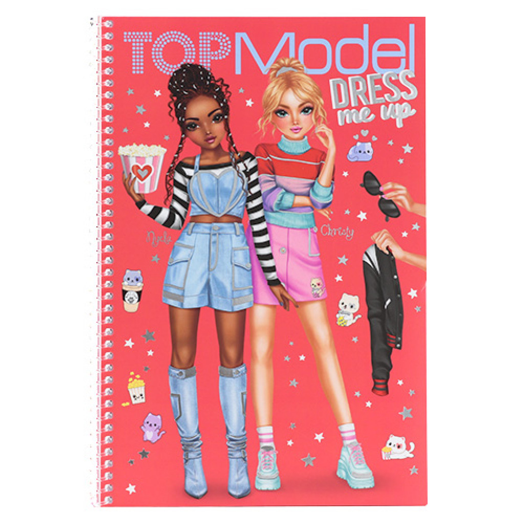 Top Model Dress me up block - Nyela + Christy