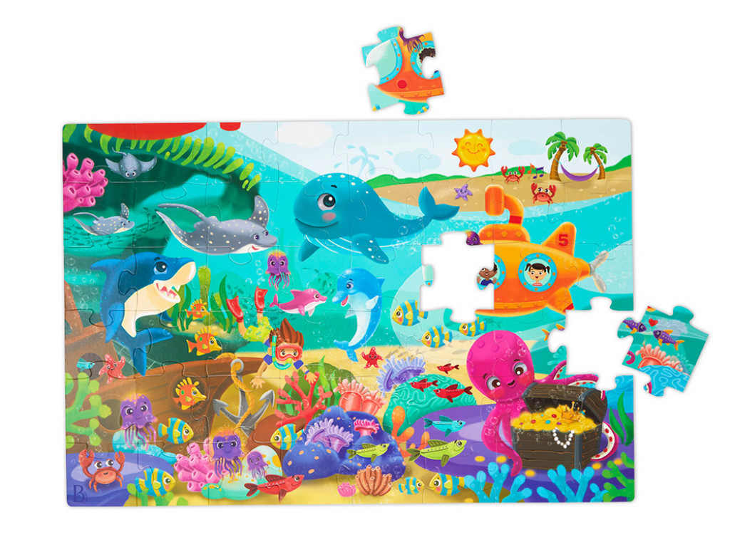 B-Toys Puzzle maxi 48 darab Víz alatti világ