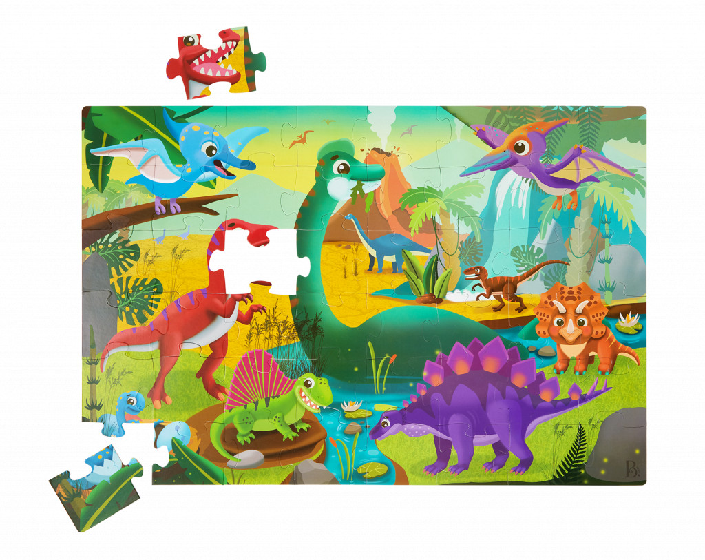 B-Toys Puzzle maxi 48 darab Dinoszaurusz