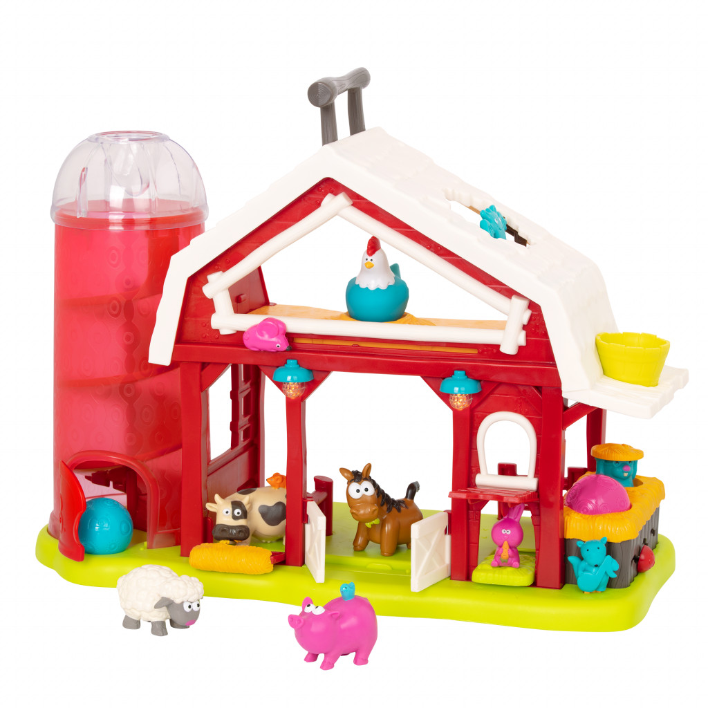 B-Toys Zenei farm Baa-Baa-Barn állatokkal