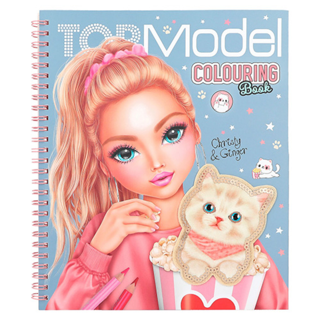 Top Model Színező oldal |Colouring Book, Christy & Ginger