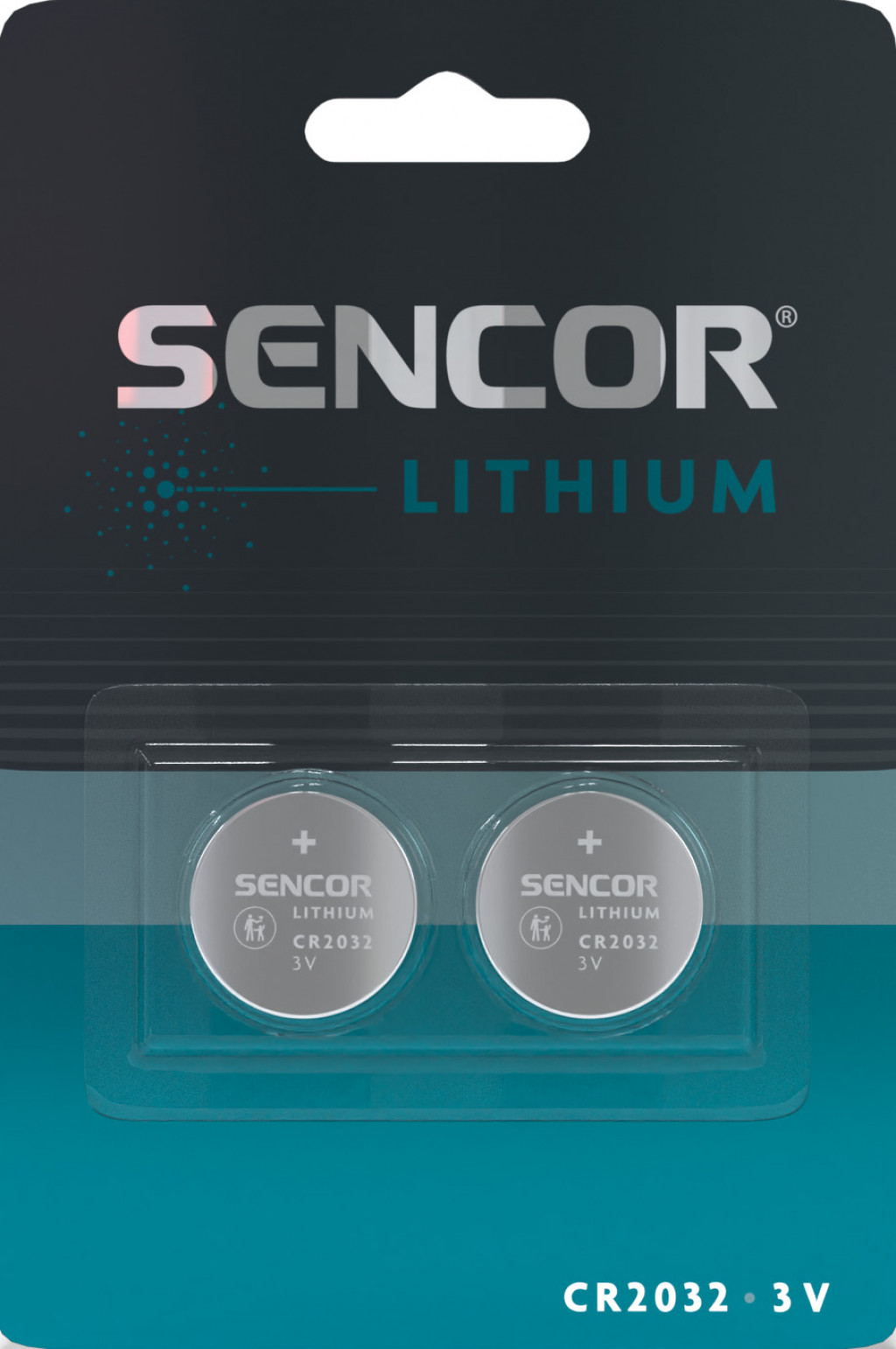 Sencor Lítium elemek CR2032 2 db