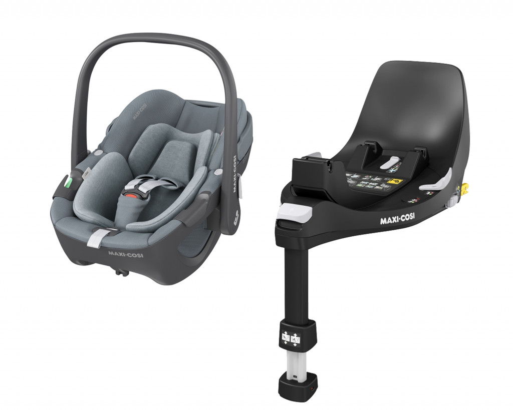 Maxi-Cosi Pebble 360 autósülés Essential Grey + Maxi-Cosi FamilyFix 360 bázis