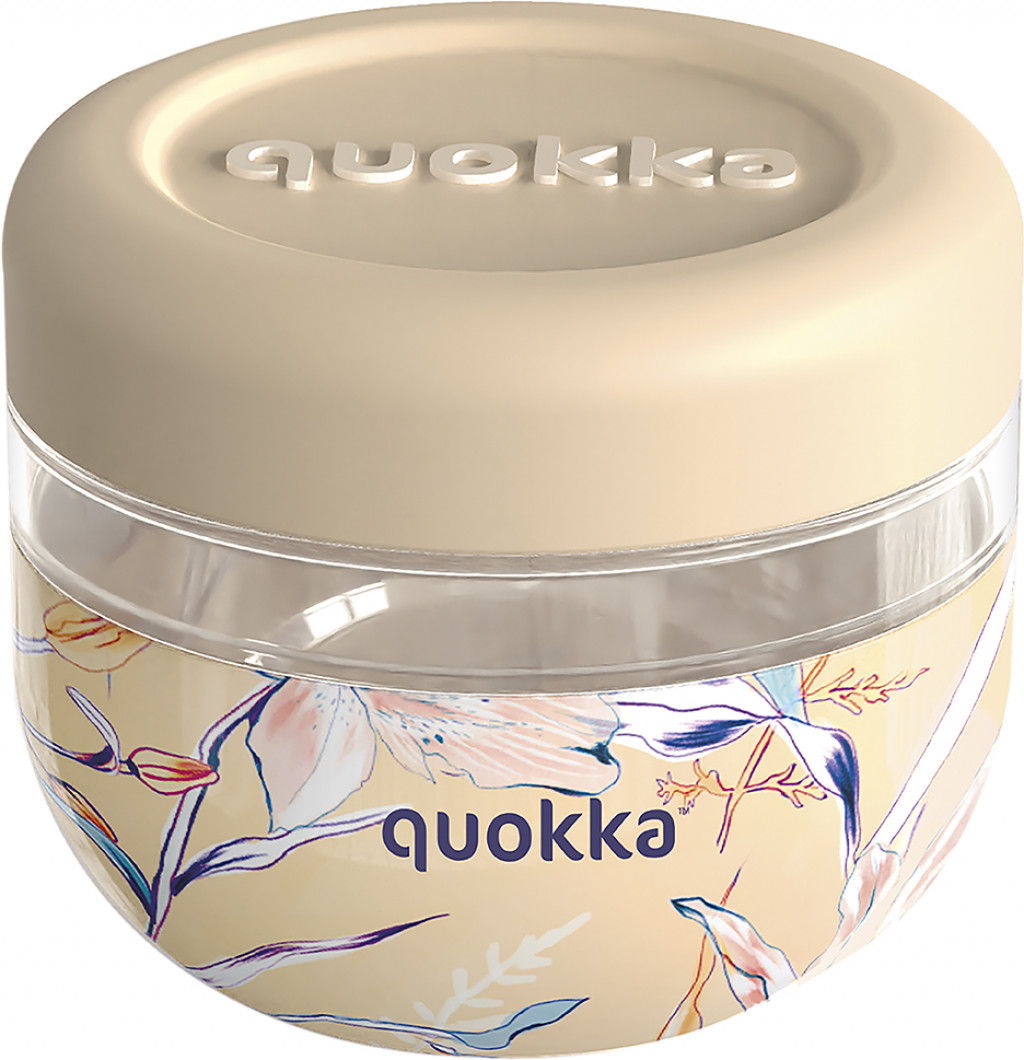 Quokka Bubble Vintage Floral 500 ml műanyag élelmiszer-tartály Bubble Vintage Floral 500 ml