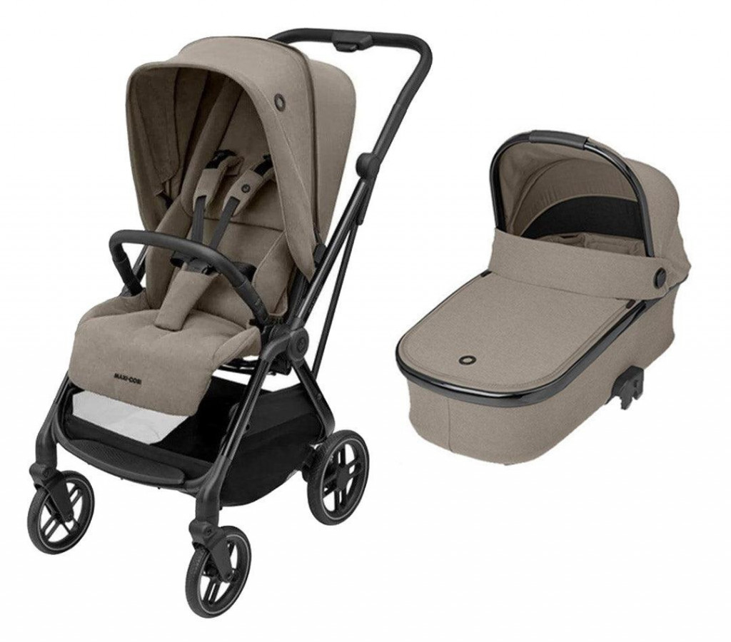 Maxi-Cosi Leona 2 babakocsi + kád Oria Luxe Twilic Truffle