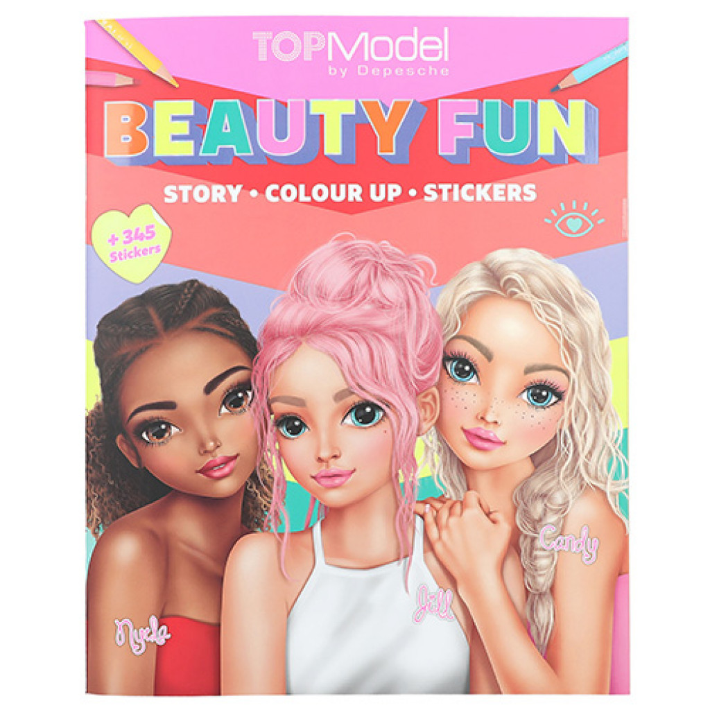 Top Model Top Model Beauty Fun, 345 matrica