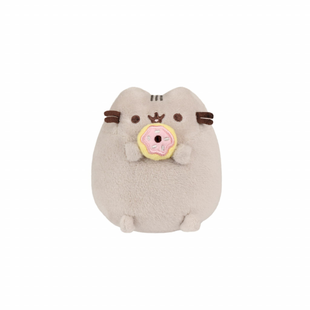 Aurora Pusheen plüss cica fánkkal - Pusheen - 10 cm