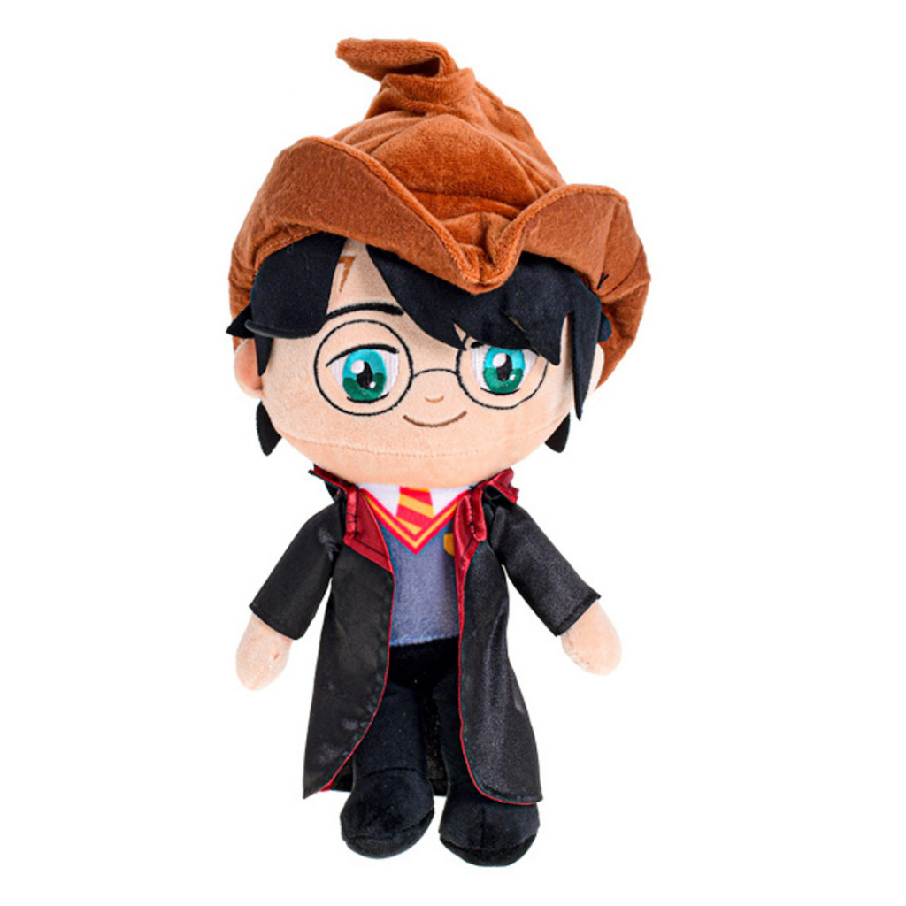 Aurora Plüss Harry kalapban - Harry Potter - 30 cm