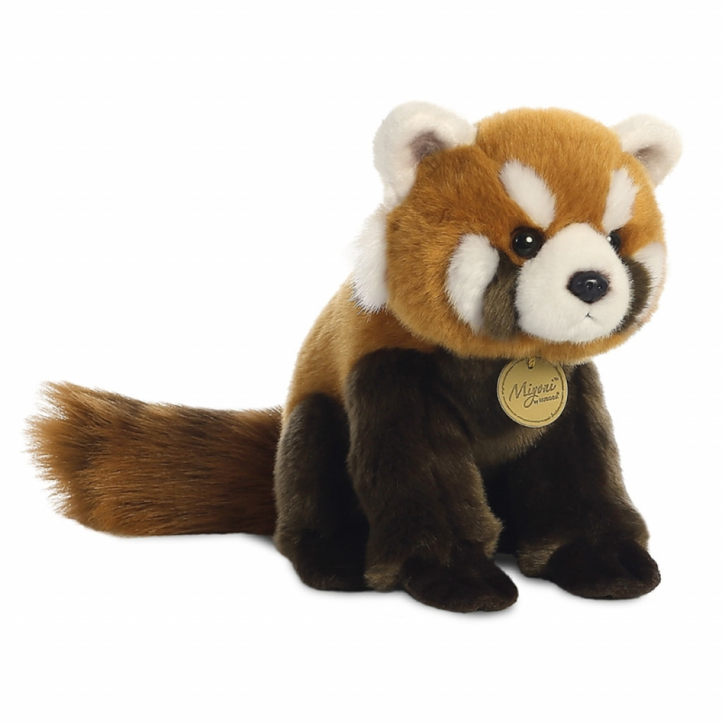 Aurora Plüss panda piros - Miyoni (22,5 cm)