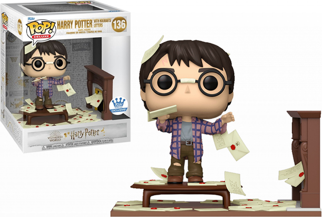 Aurora Vinyl Harry Potter figura levelekkel - Varázslóvilág - Funko - 10,5 cm