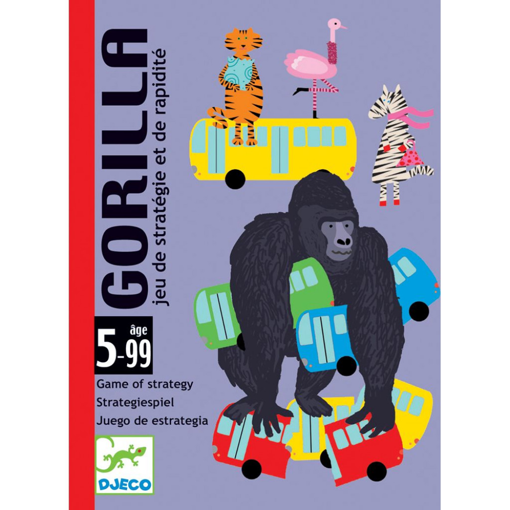 DJECO Kártyajáték - Gorilla - Gorilla