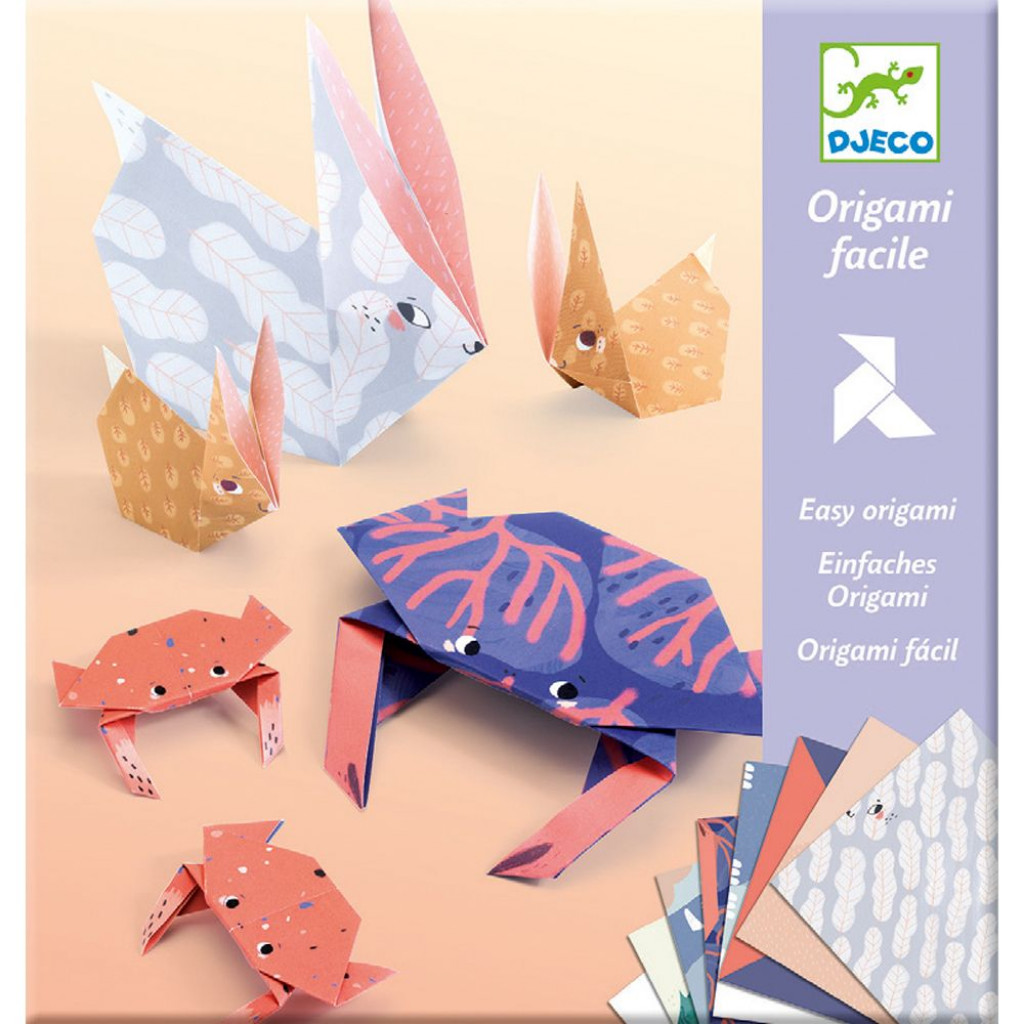 DJECO Origami - Állati család - Family