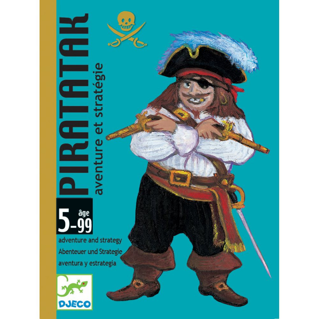 DJECO Kártyajáték - Kalóz csata - Piratatak