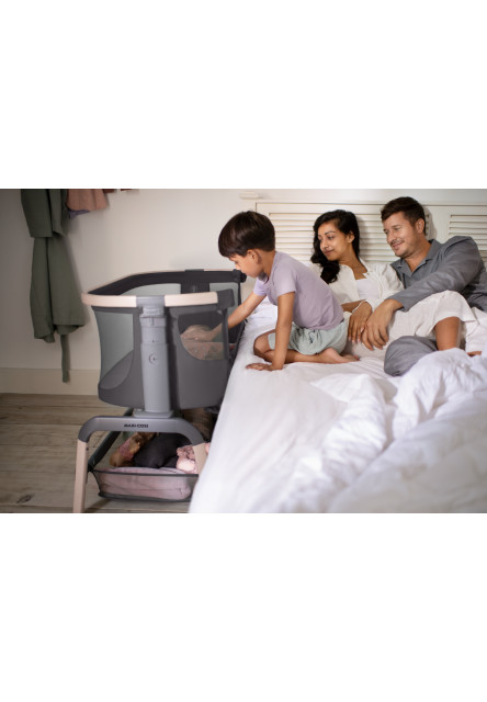 Iora Air Crib Portable Beyond Graphite hordozható gyermekágy