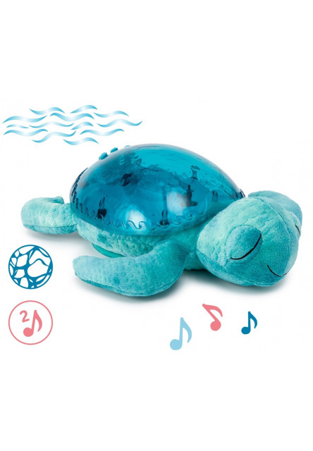 Éjjeli fény vetítéssel és zenével Turtle Aqua