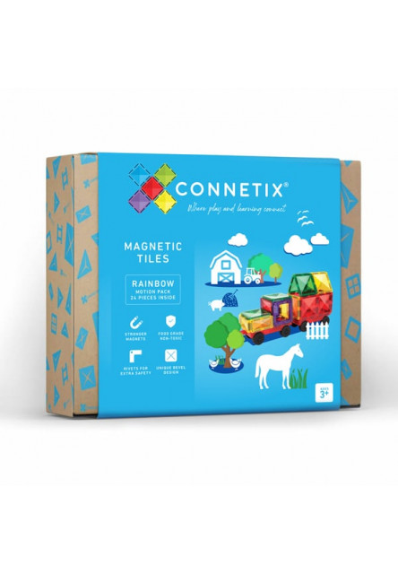 Mágneses építő készlet - Motion Pack 24 db Connetix