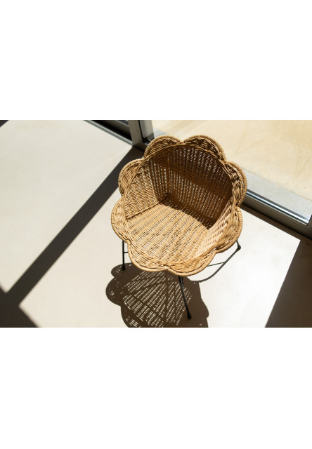 Rattan fotel gyerekeknek Flower