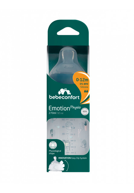 Emotion Physio cumisüveg 270ml 0-12m + kék