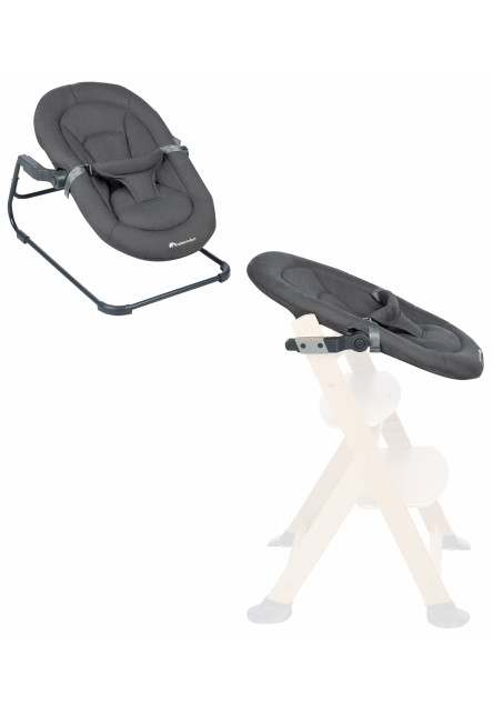 Timba Baby Lounger 2in1 ásványi grafit