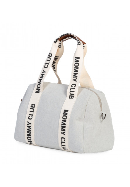 Mommy Club Signature Canvas Off White pelenkázó táska Childhome