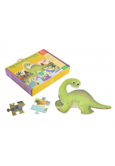 Alakú puzzle Dinoszaurusz 40db