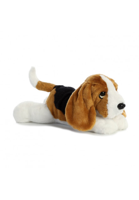 Plüss Basset Hound - Flopsies (30,5 cm)