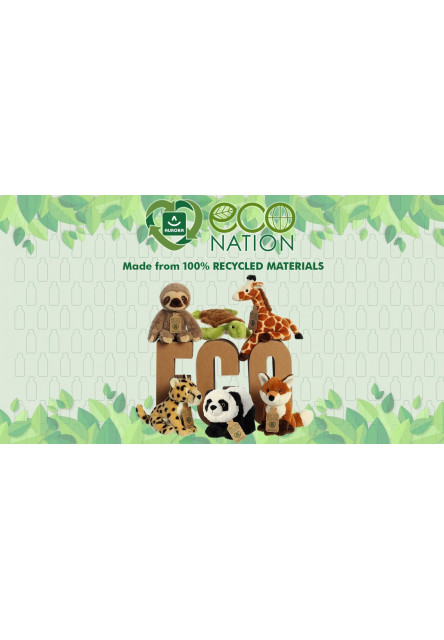 Plüss teknős - Eco Nation - 26 cm