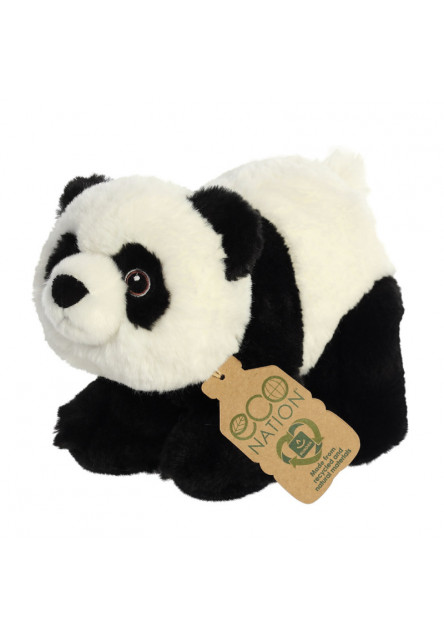 Plüss panda - Eco Nation - 24 cm