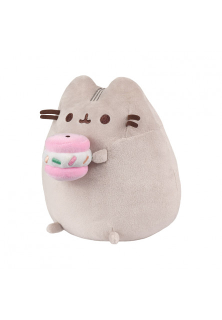 Pusheen plüss cica fagylaltos szendviccsel - Pusheen - 26 cm