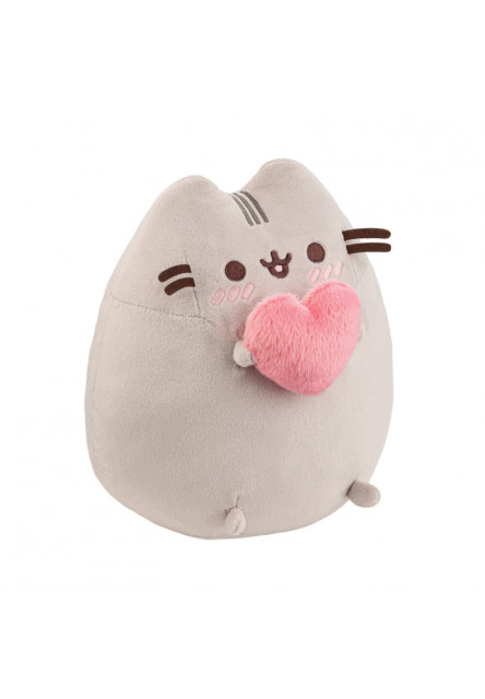 Plüss Pusheen szívvel - Pusheen - 24 cm