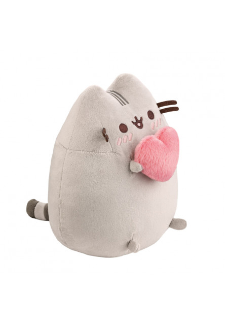 Plüss Pusheen szívvel - Pusheen - 24 cm