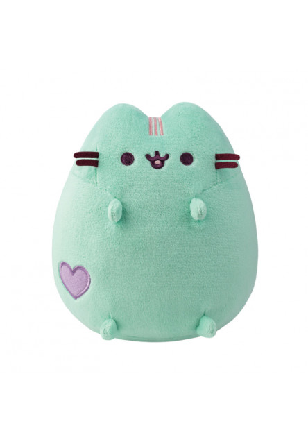 Plüss Pusheen menta szívvel - Pusheen - 17,5 cm Aurora