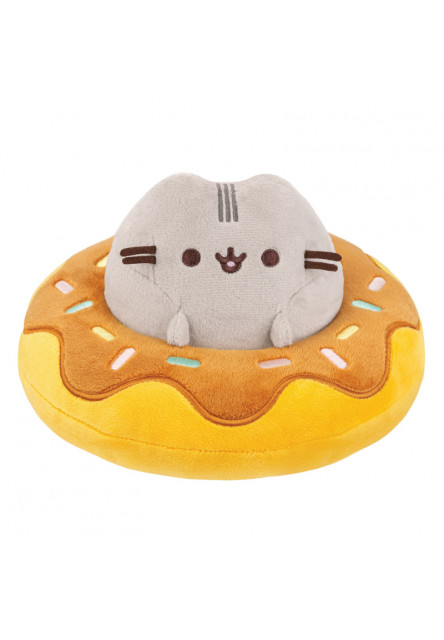 Plüss Pusheen fánkban csokoládéval - Pusheen - 21 cm Aurora