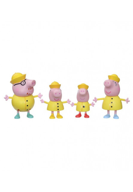 Családi figurák - 4 darabos készlet - Peppa Pig - 6-8 cm