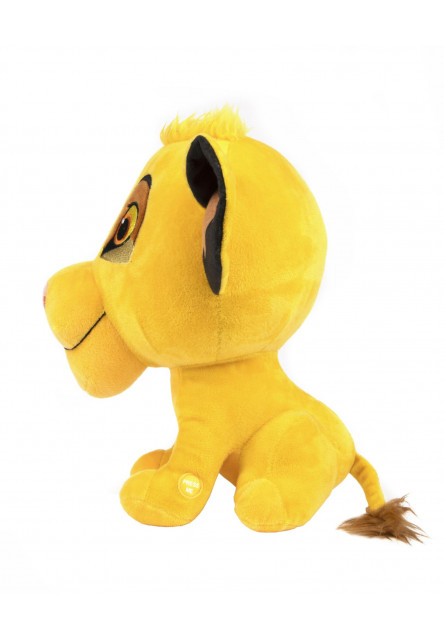 Plüss Simba baba hanggal - Oroszlánkirály - 28 cm