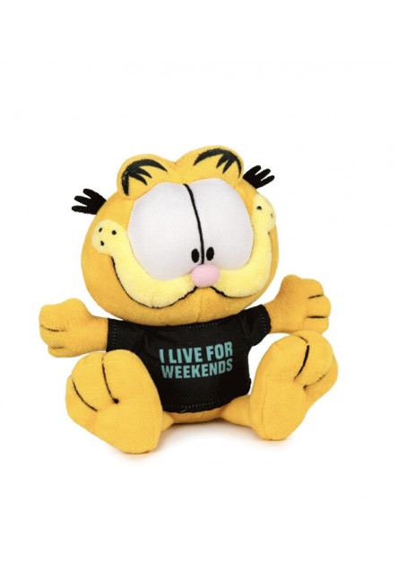 Plüss Garfield - Hétvégéknek élek - Garfield - 20 cm Aurora