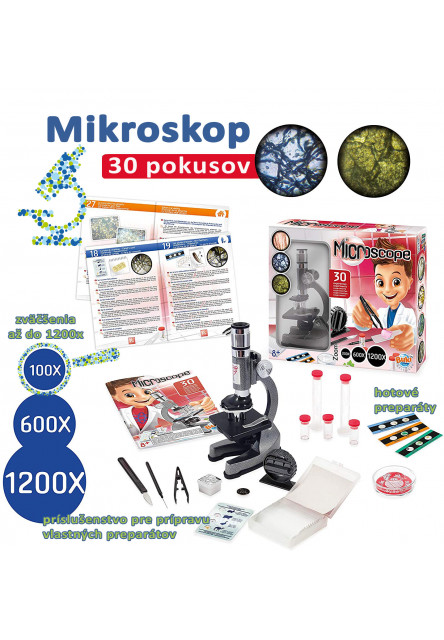 Buki mikroszkóp - 30 kísérlet