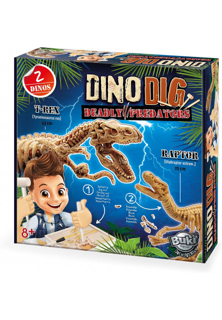 DinoDIG - 2 ragadozó kiásása