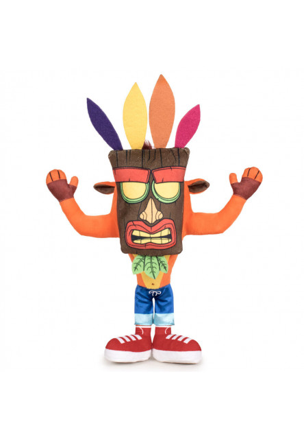 Plüss Crash maszkban - Crash Bandicoot - 32 cm