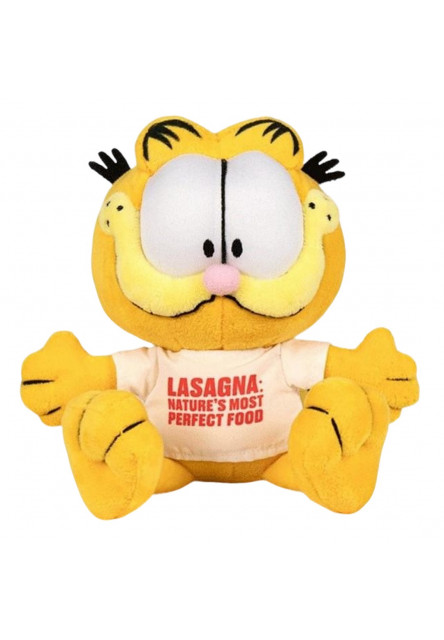 Plüss Garfield ülve - Lasagna - Garfield - 25 cm