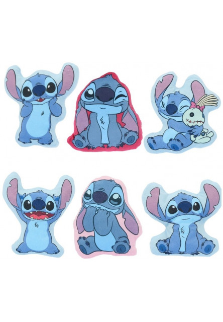 Plüss minipárna - véletlenszerű választék - Lilo és Stitch - 15 cm