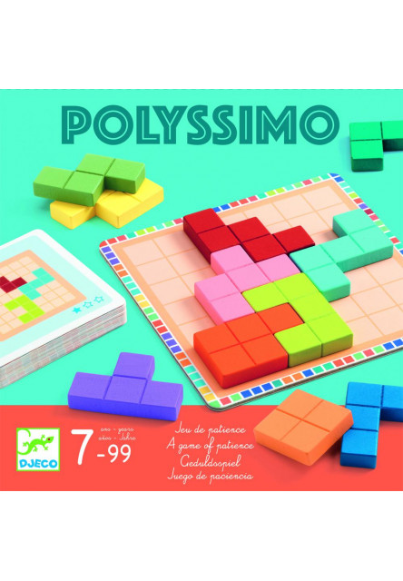 Logikai játék - Tetris négyzetkirakó - Polyssimo