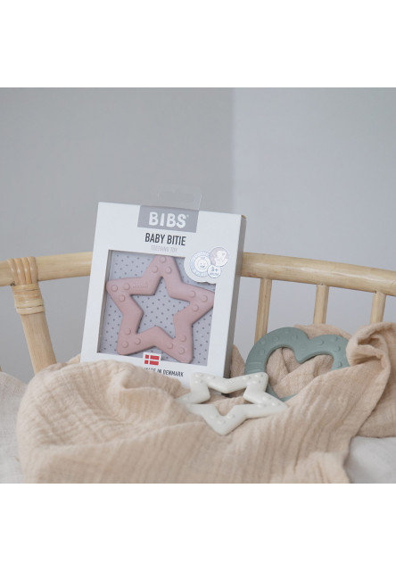 BIBS Baby Bitie rágóka, Star Baby Blue